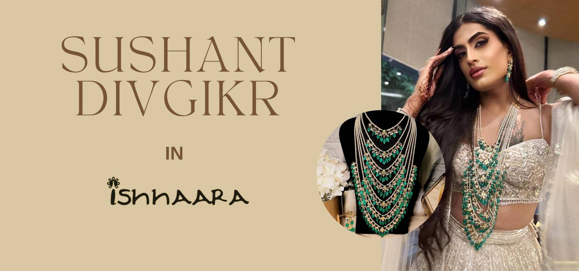 Sushant Divgikr jewellery