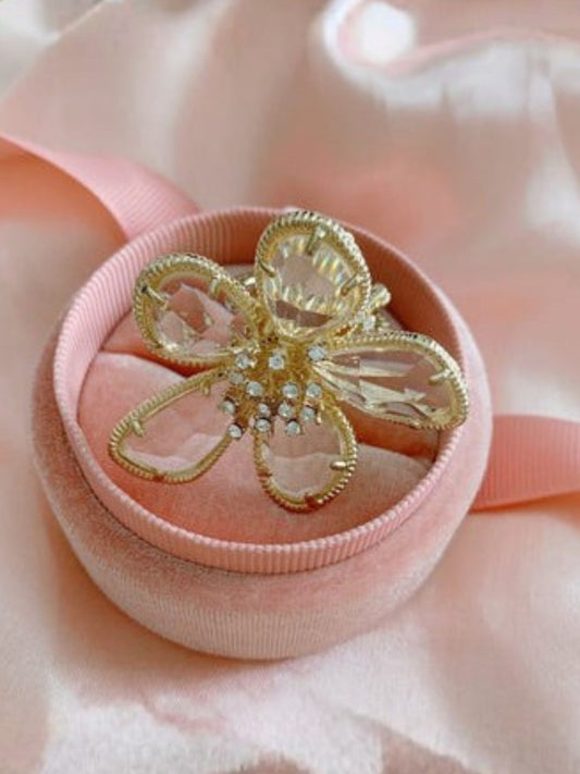 Fashion Crystal Adjustable Rings