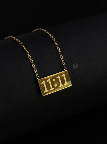 Ishhaara 11:11 Lucky Anti Tarnish Necklace