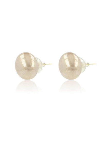 Ishhaara Pearl Statement Studs Baby Pink