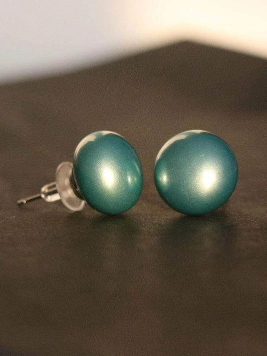 Ishhaara Pearl Statement Studs Electric