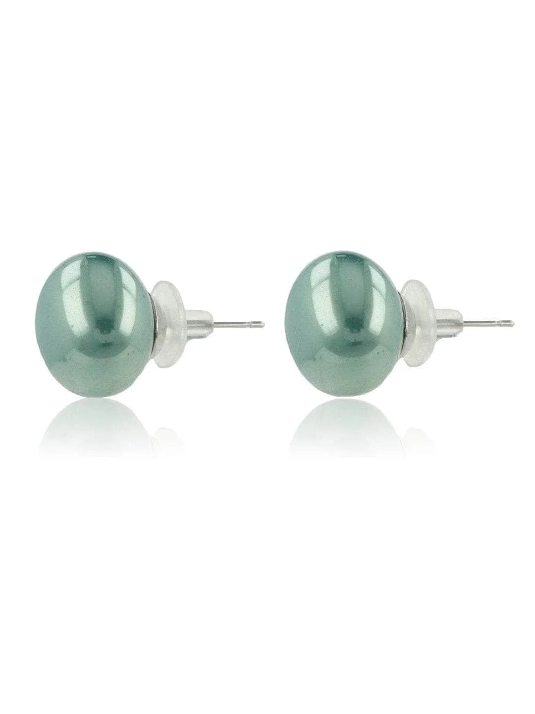 Ishhaara Pearl Statement Studs Electric