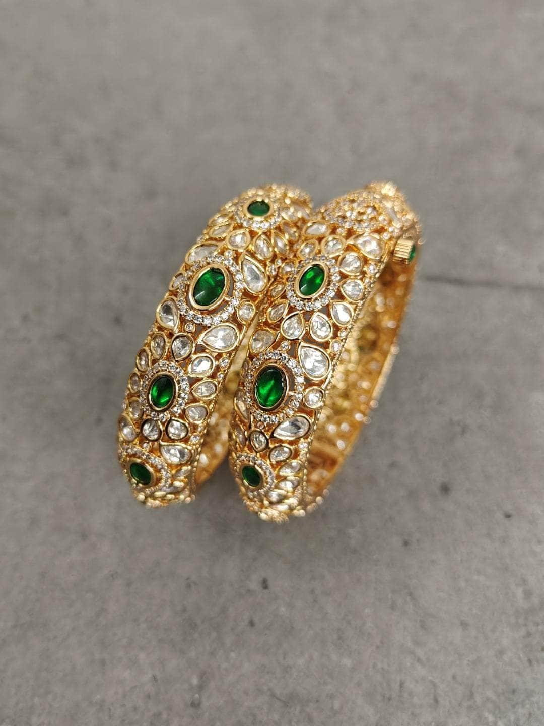 Ishhaara Enchanting Kundan Bangles Set