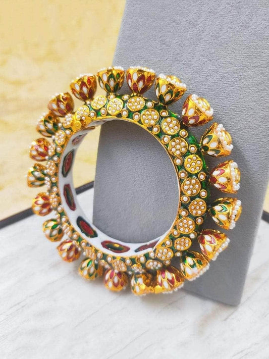 Ishhaara Pacheli Rajwaada Green Kade Set