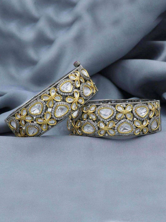 Ishhaara Polki Victorian Bangle