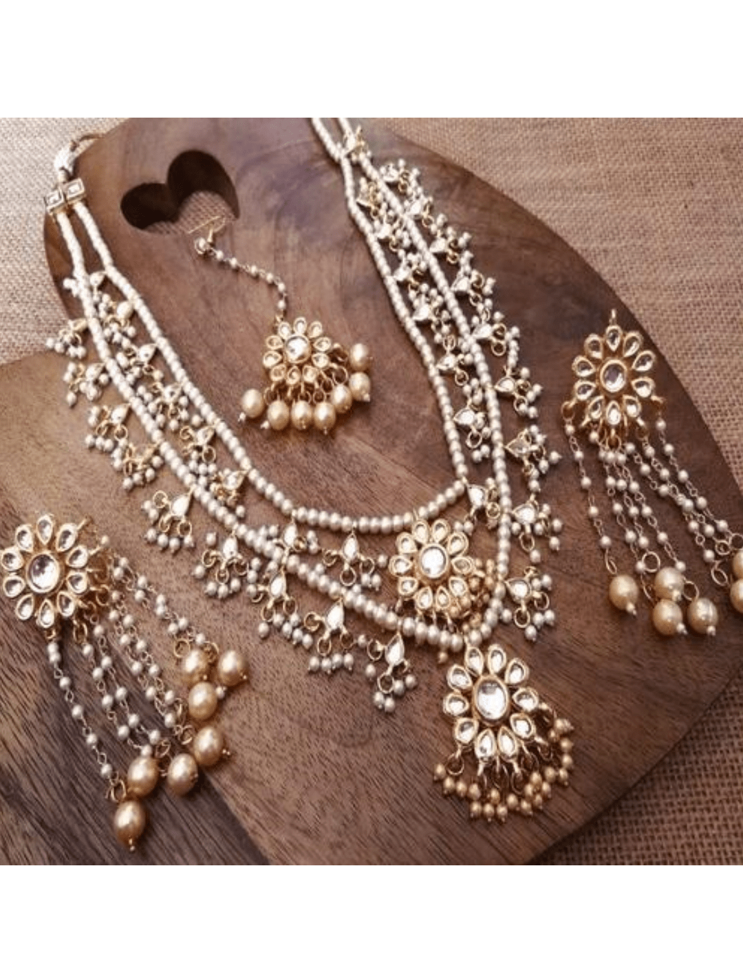 Ishhaara 2 Layered Kundan Necklace