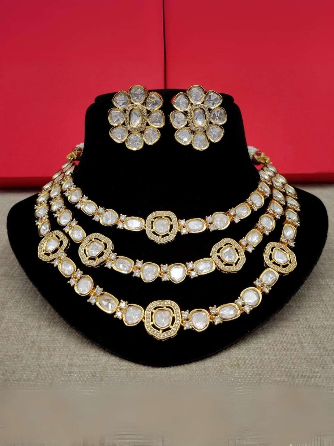 Ishhaara 3 Layer Kundan Necklace