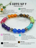 Ishhaara 3 Sets Of 7 Chakras Bracelet
