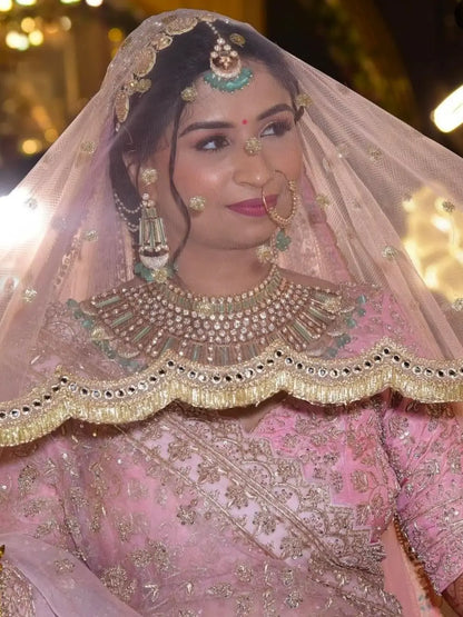 Ishhaara 4 Meter Long Veil Bridal Dupatta