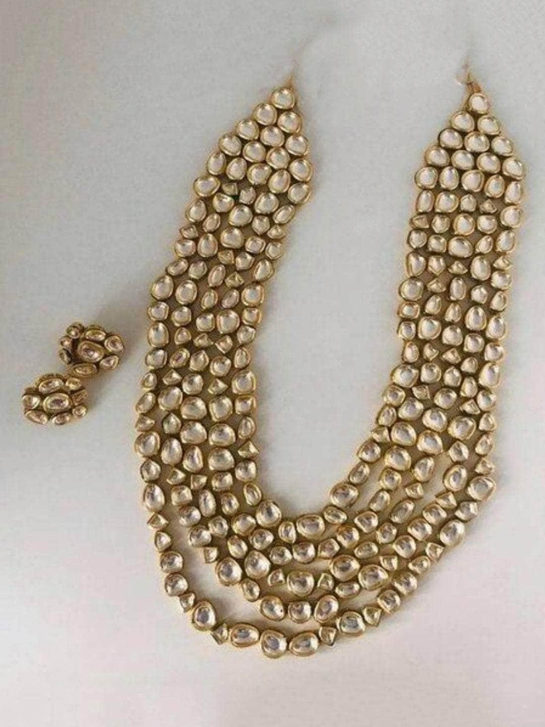 Ishhaara 5 Line Abstract Necklace