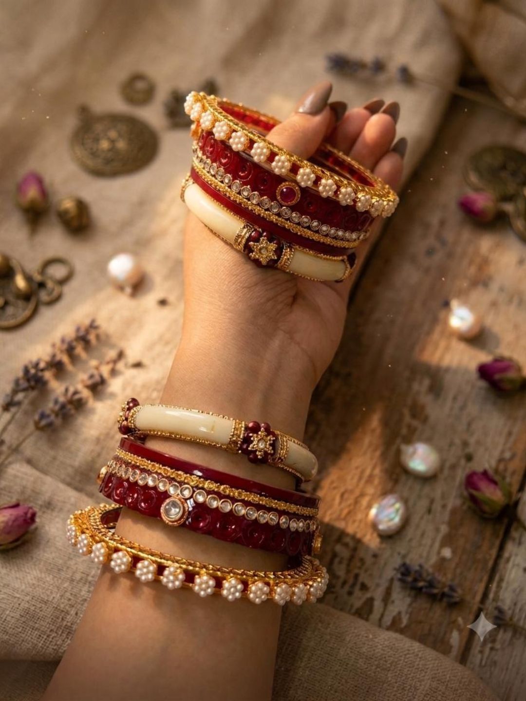 Ishhaara Acrylic Bur Dhalu Chura
