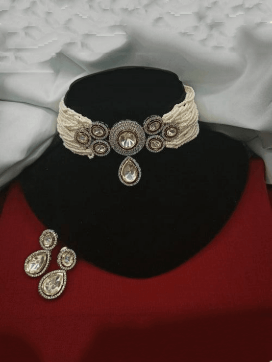 Ishhaara Ad Stone Kundan Choker