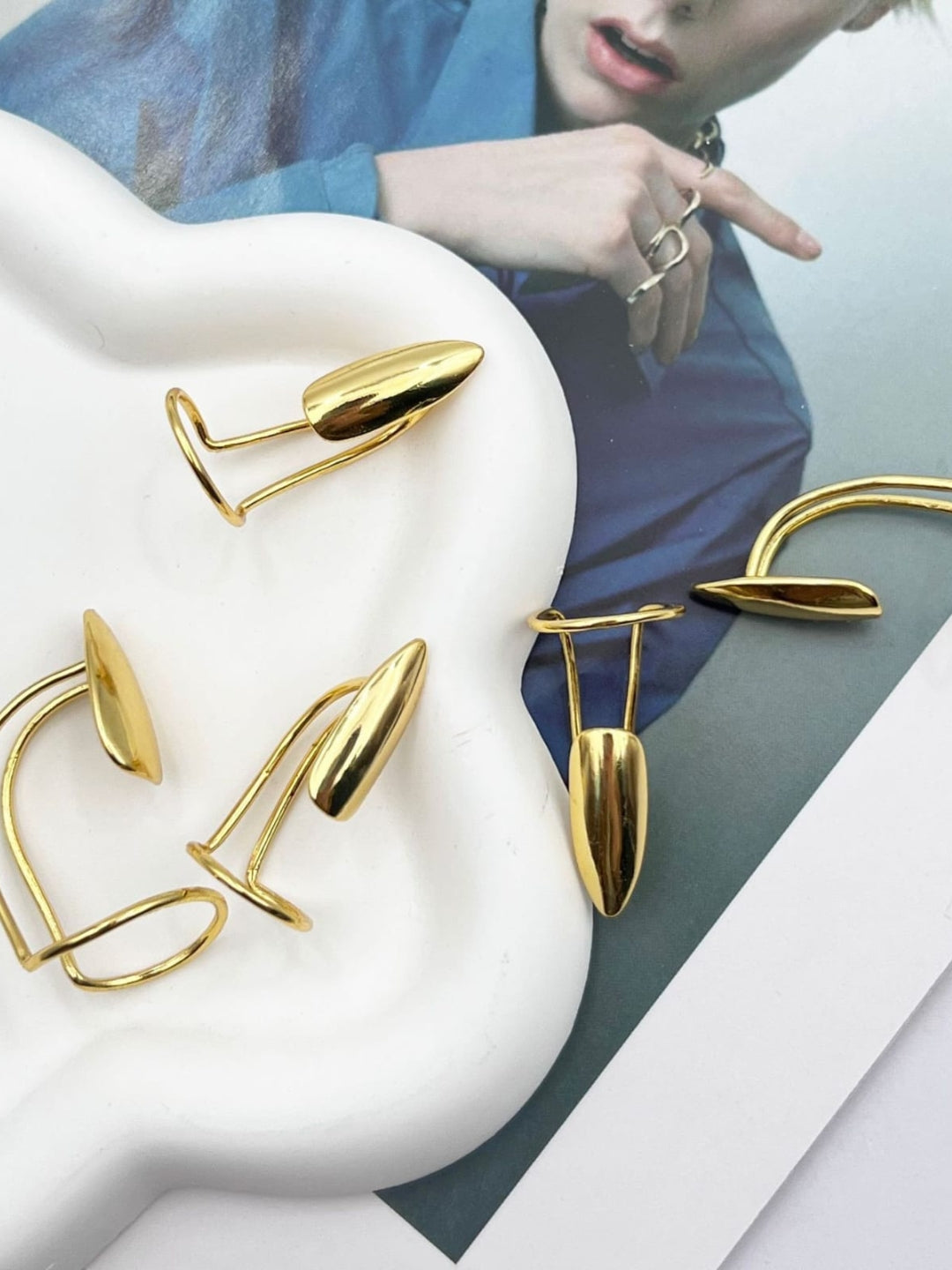 Ishhaara Adjustable Finger Tip Nail Ring