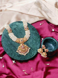 Ishhaara Alia Bhatt In Lakshmi Guttapusalu Haram Jewellery Set