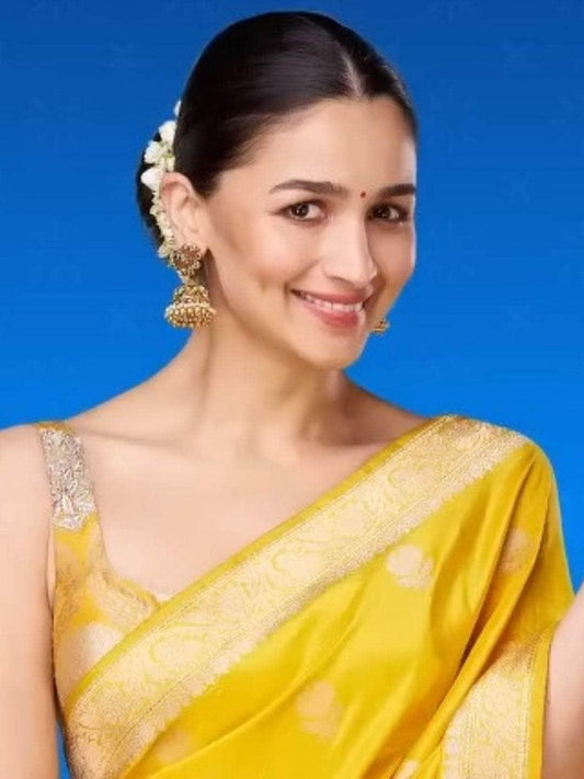 Ishhaara Alia Bhatt In Lakshmi Gutta Pusalu Haram Jewellery Set