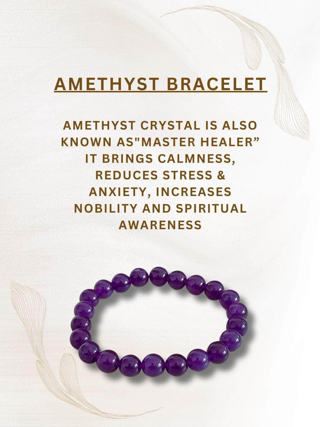 Ishhaara Amethyst Bracelet For Students Education