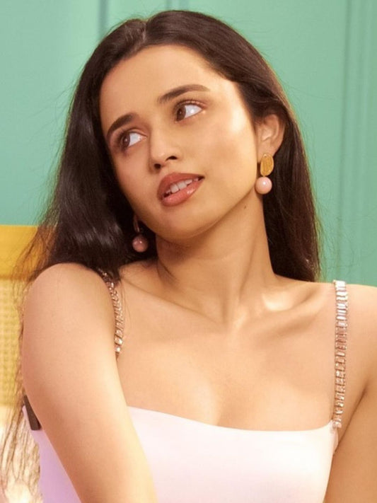 Ishhaara Ankita Chhetri In Pearl Drop Earrings