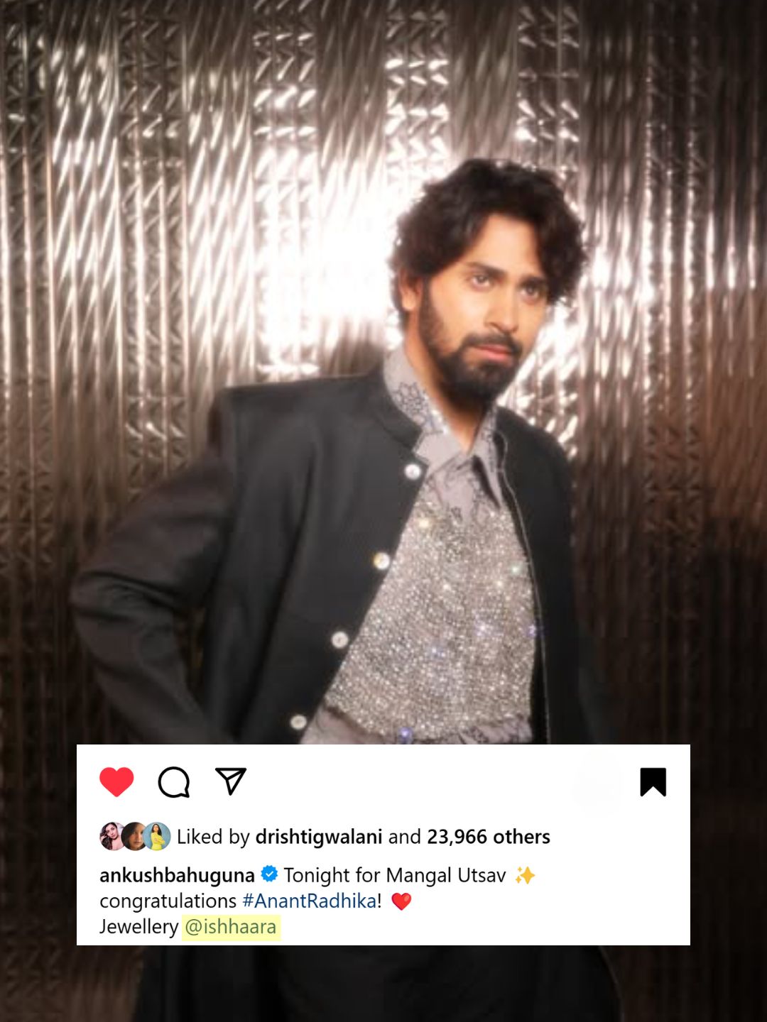 Ishhaara Ankush Bahuguna In Vintage Silver Amethyst Ring