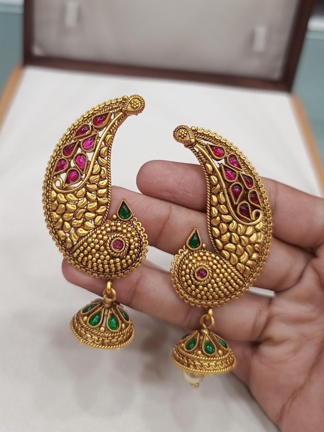 Ishhaara Antique Bridal Earcuff Earrings