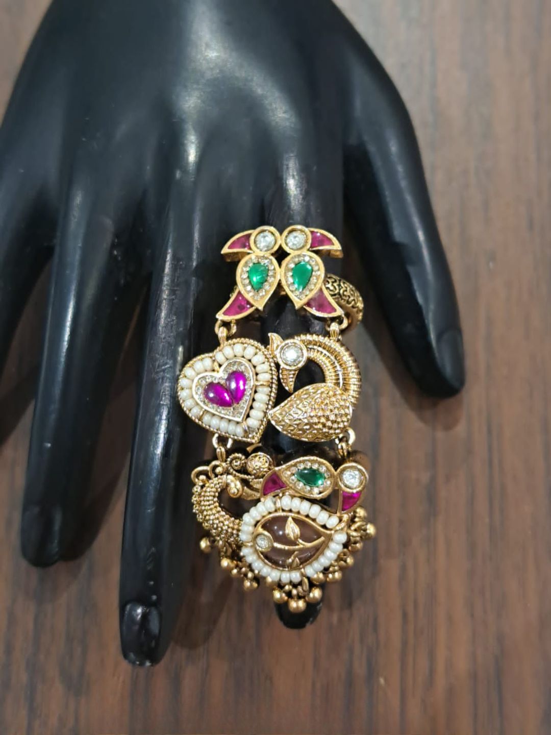 Buy Antique Designer Lariat Ring Online - Ishhaara