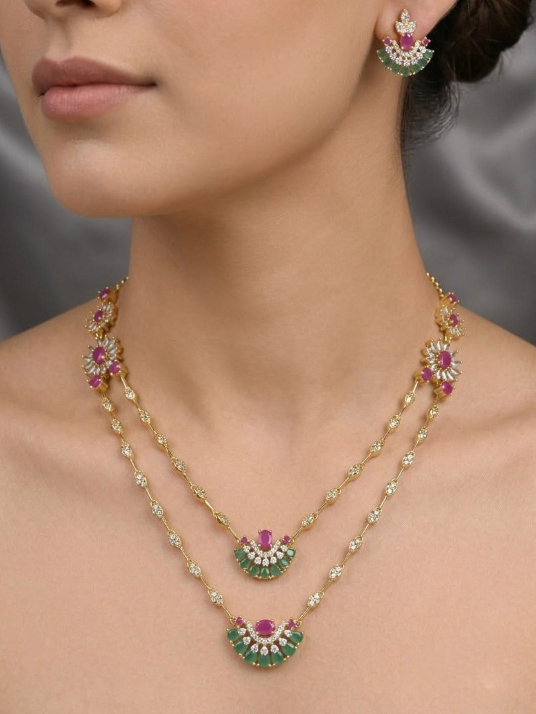 Ishhaara Antique Designer Necklace