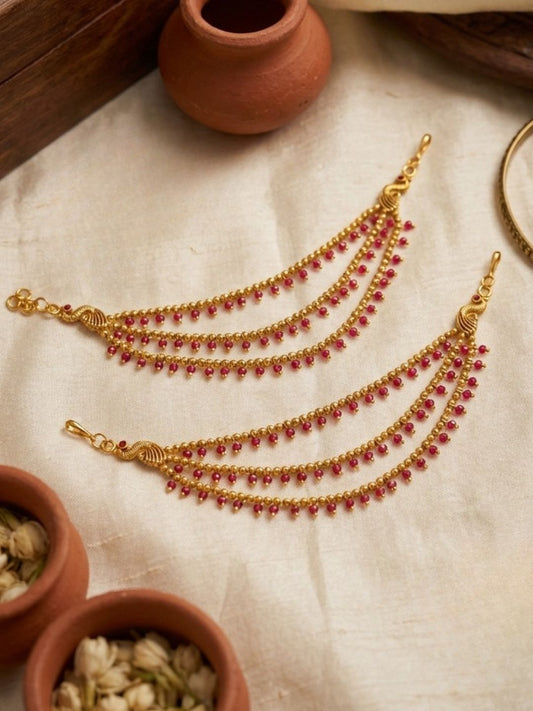 Ishhaara Antique Earchains