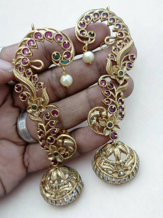 Ishhaara Antique Enticing Bluetooth Jhumka