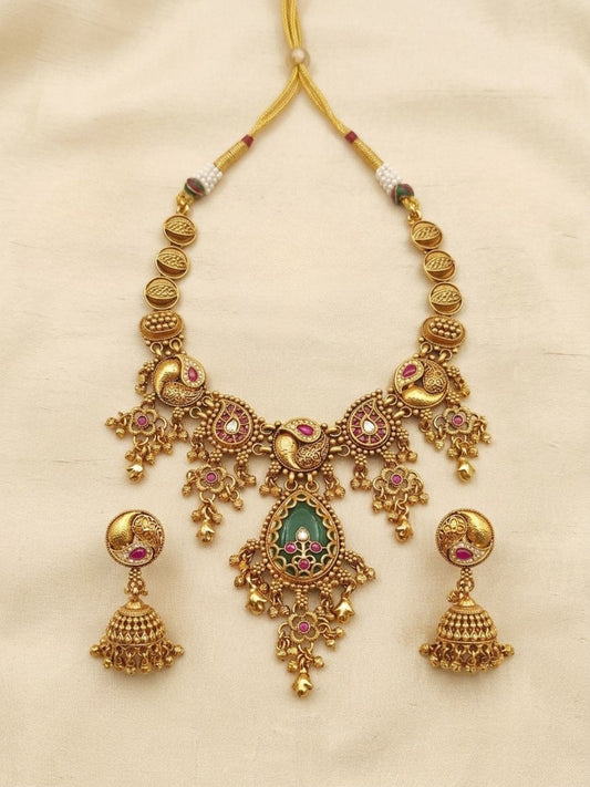 Ishhaara Antique Heritage Neckalce