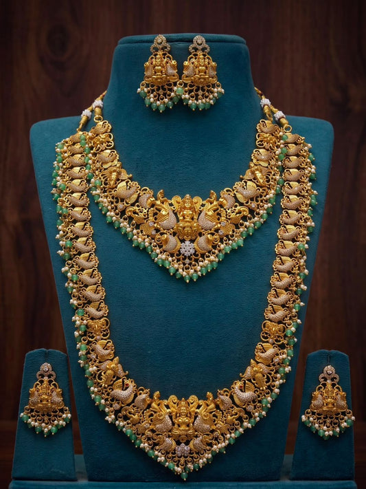 Ishhaara Antique Jewellery Combo Set