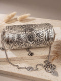 Ishhaara Antique Metal Clutch