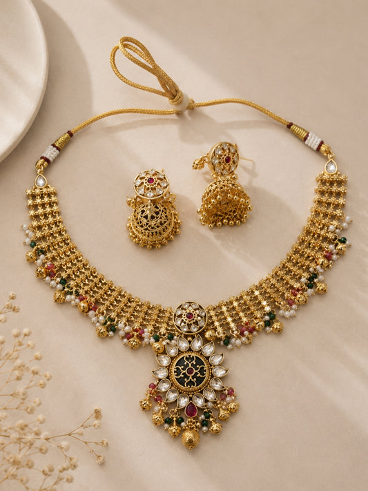 Ishhaara Antique Necklace