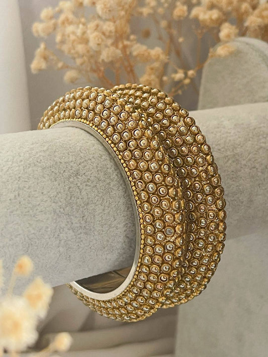 Ishhaara Antique Pearl Studded Bangles
