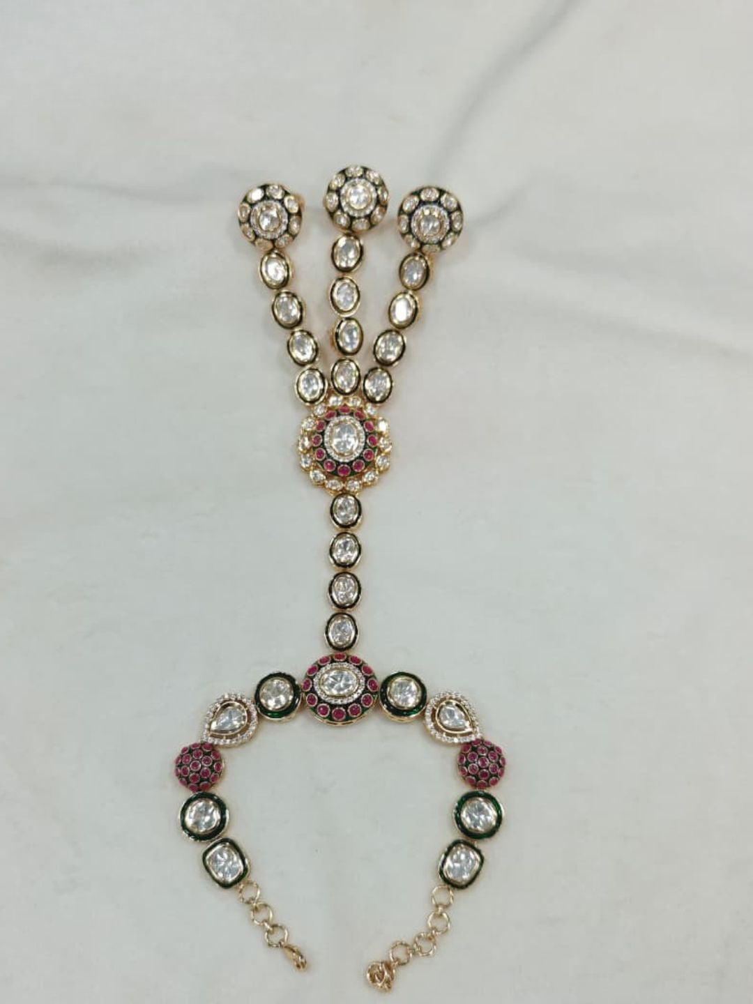 Ishhaara Antique Rajwadi Single Hand Hathphool