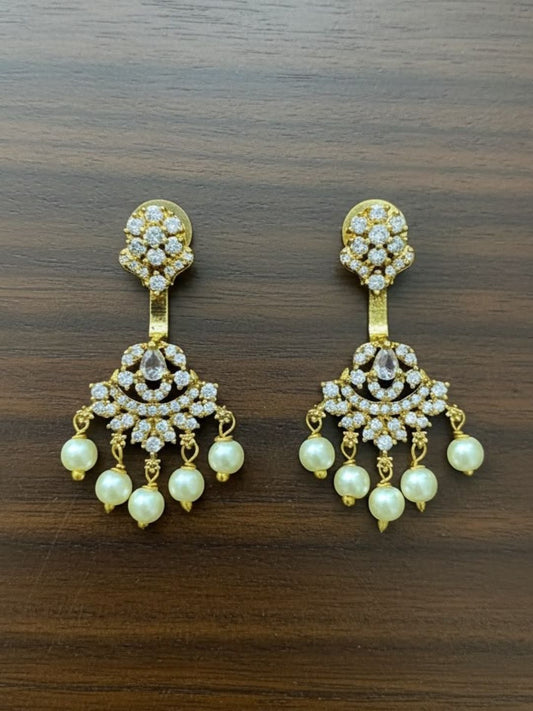 Ishhaara Antique Stone Studded Earrings