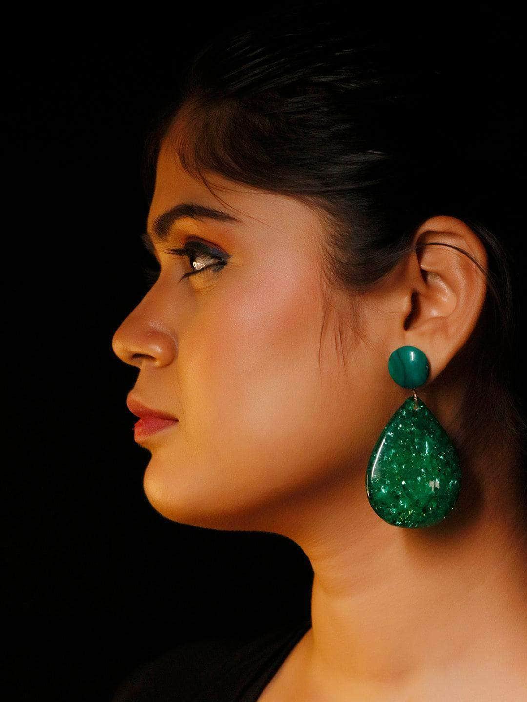 Ishhaara Aquamarine Earrings