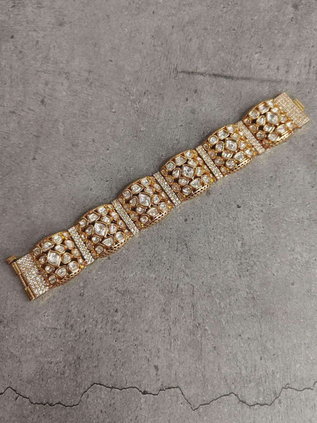 Ishhaara Artisanal Kundan Bracelet