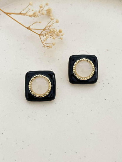 Ishhaara Astral Square Earrings