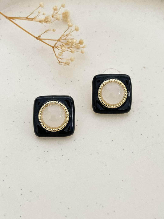 Ishhaara Astral Square Earrings