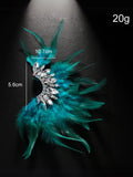 Ishhaara Azure Winged Earcuff