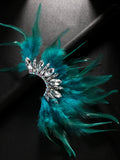 Ishhaara Azure Winged Earcuff