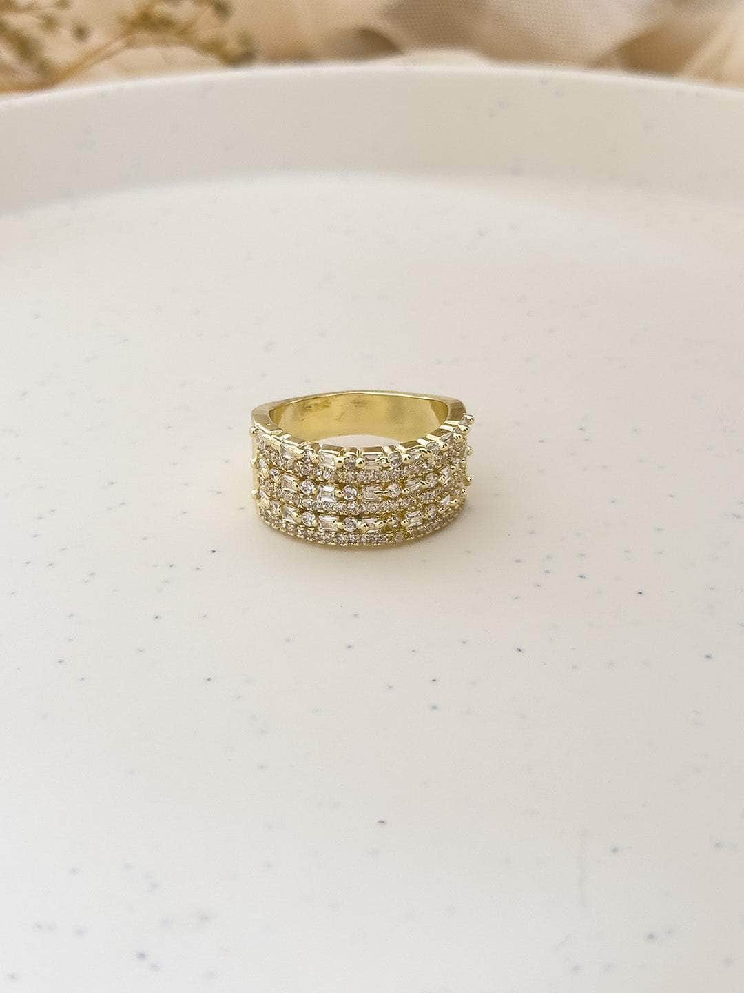 Ishhaara Baguette Diamond Ring