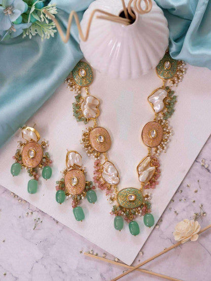 Ishhaara Baroque And Kundan Fusion Set