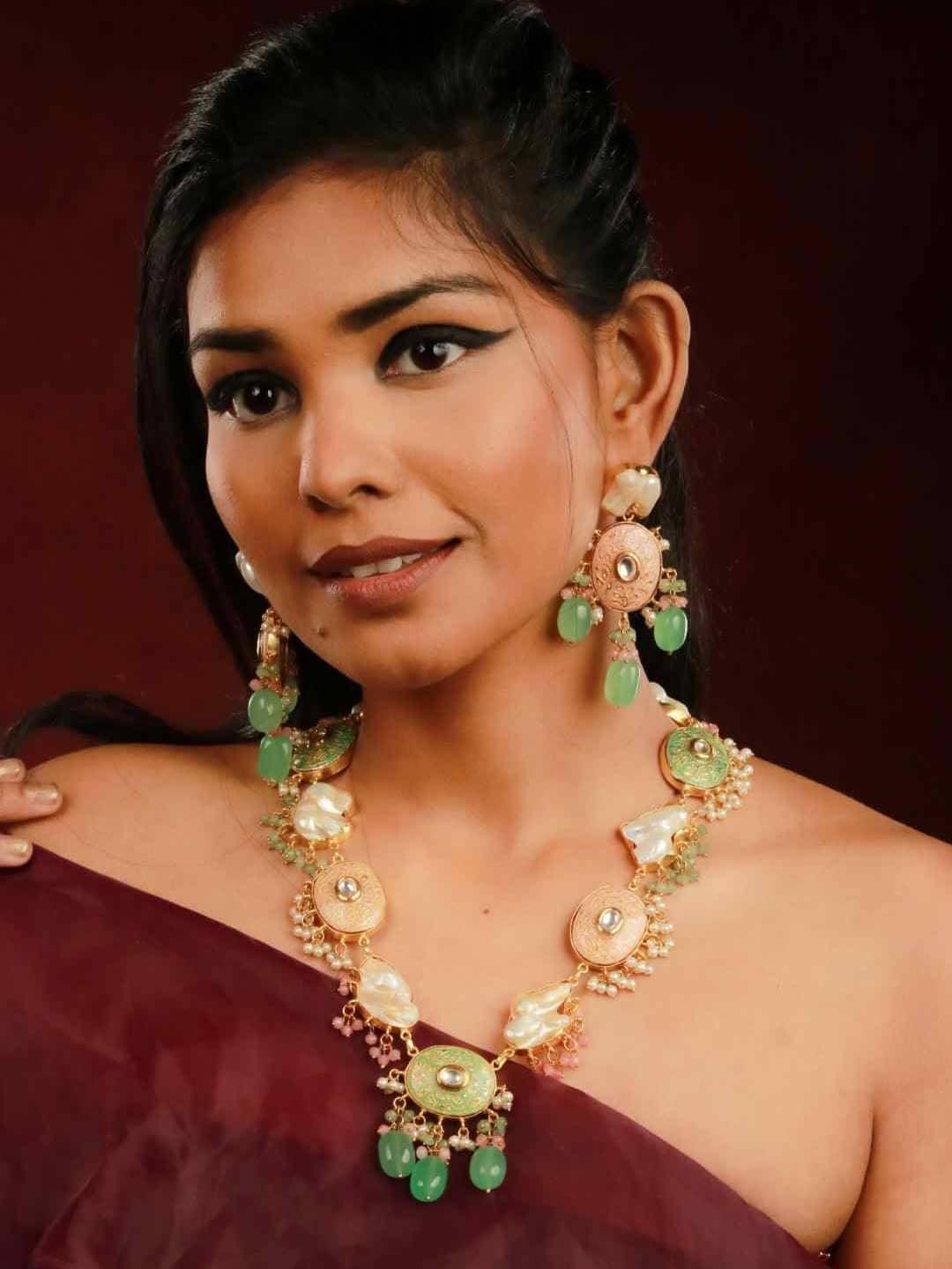 Ishhaara Baroque And Kundan Fusion Set