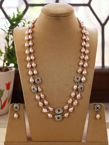 Ishhaara Baroque Freshwater Pearls Chain