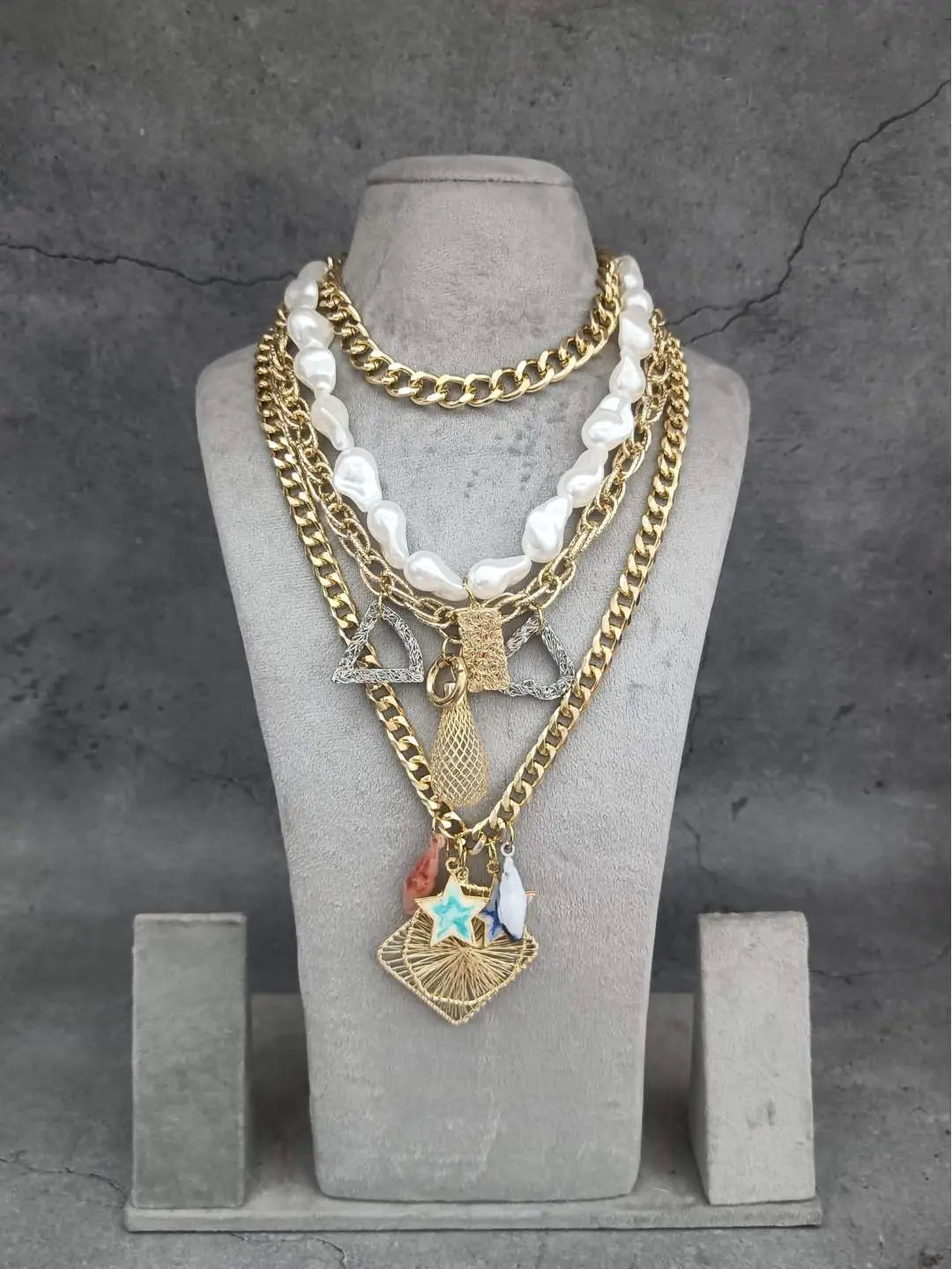 Ishhaara Baroque Oceanaire Necklace