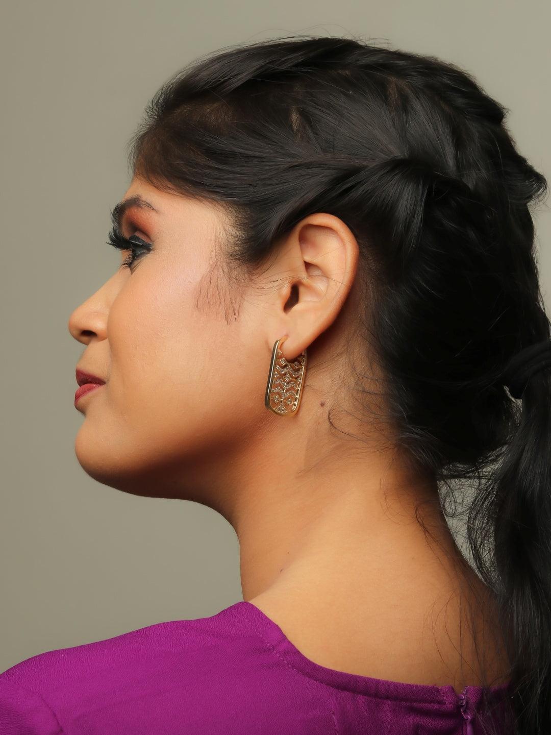 Ishhaara Batik Tab Earrings