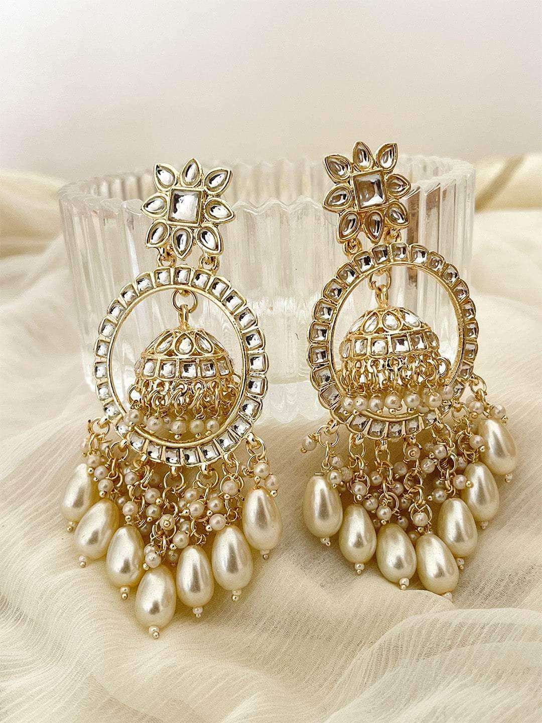 long jhumka earrings