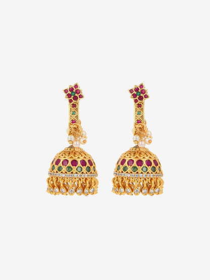 Ishhaara Beautiful Kemp Designer Earring