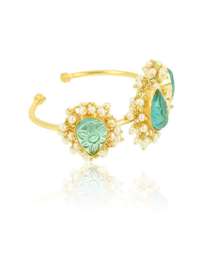 Ishhaara Berly Hand Cuff Light Blue