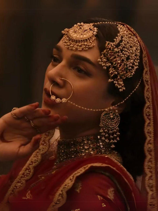 Ishhaara Bibbo Jaan Heeramandi Look Inspired Bridal Jewellery